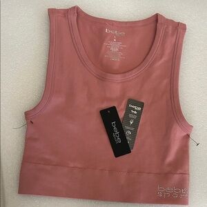 Bebe Dusty Pink Tank Top